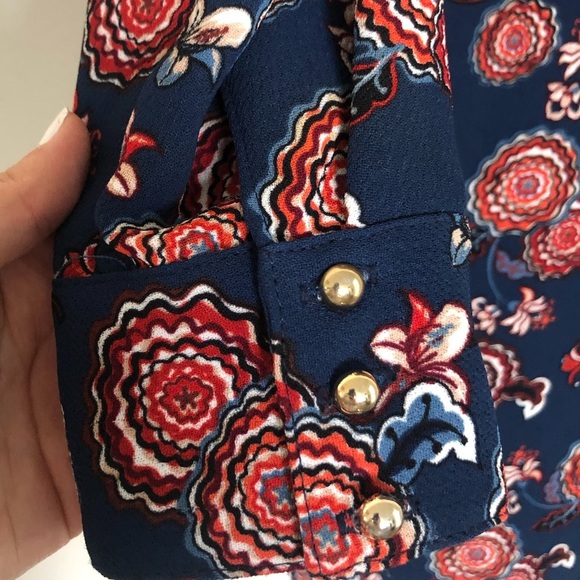 Zara Floral Dress Long Sleeve - Picture 3 of 5